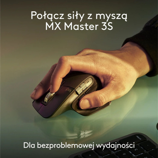 Мембранна клавіатура Logitech MX Keys S для Mac Graphite