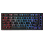 Механічна клавіатура Savio Phenix Gateron Yellow Pro Pudding Black