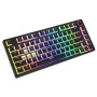 Механічна клавіатура Savio Phenix Gateron Yellow Pro Pudding Black