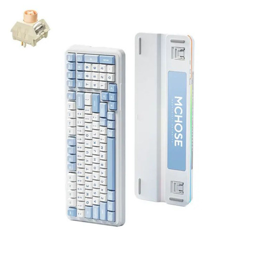 Механічна клавіатура MCHOSE MC-K99-7 Icy Creamsicle Switch Blue