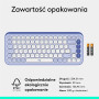 Logitech POP Icon Keys Purple Membrane Keyboard