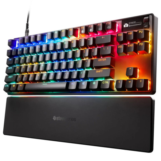Чорна механічна клавіатура SteelSeries Apex Pro TKL Gen 3 США