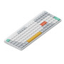Механічна клавіатура NuPhy Air96 V2 Red 2.0 Switch White
