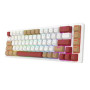 Redragon Rammus K677 Pro Brown Switch Mechanical Keyboard білий/коричневий
