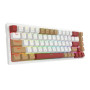 Redragon Rammus K677 Pro Brown Switch Mechanical Keyboard білий/коричневий