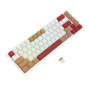 Redragon Rammus K677 Pro Brown Switch Mechanical Keyboard білий/коричневий