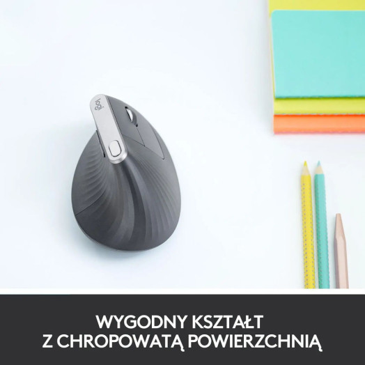 Вертикальна миша Logitech MX Graphite