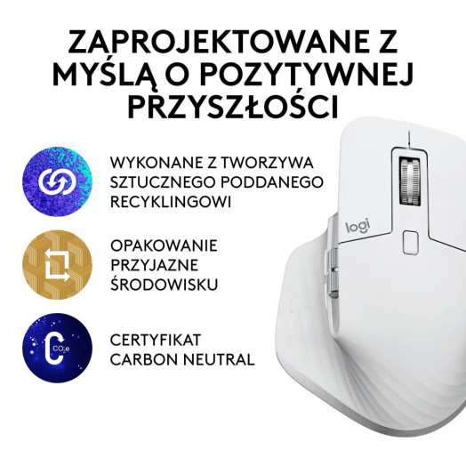 Миша Logitech MX Master 3S світло-сіра