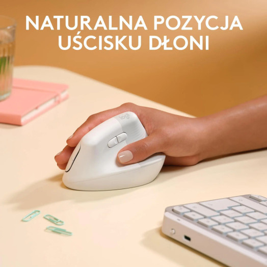 Logitech Lift Mouse for Mac White