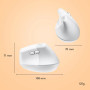 Logitech Lift Mouse for Mac White