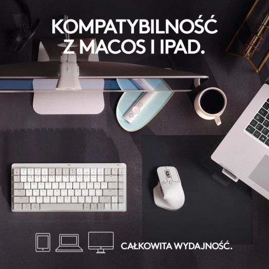 Миша Logitech MX Master 3S для Mac світло-сіра