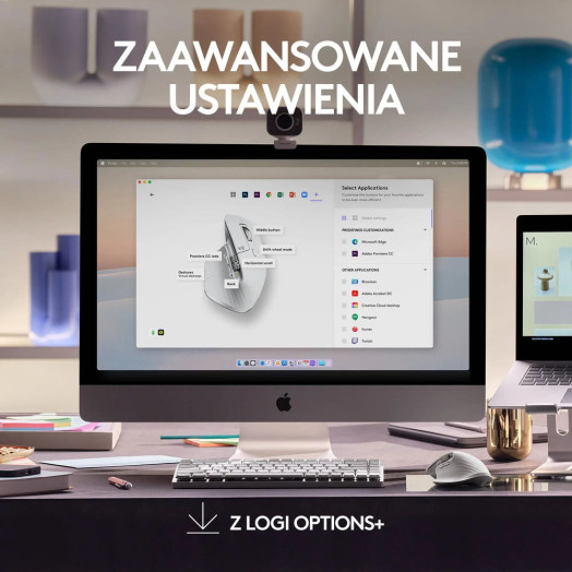 Миша Logitech MX Master 3S для Mac світло-сіра