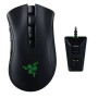 Ігрова миша Razer DeathAdder V2 Pro + зарядна док-станція чорного кольору