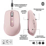Рожева миша Logitech MX Anywhere 3S