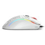 Glorious Model D Minus Glossy White Gaming Mouse