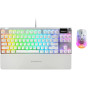 SteelSeries Apex 7 TKL Ghost QX2 RGB Red + Aerox 3 Wireless Ghost Bundle
