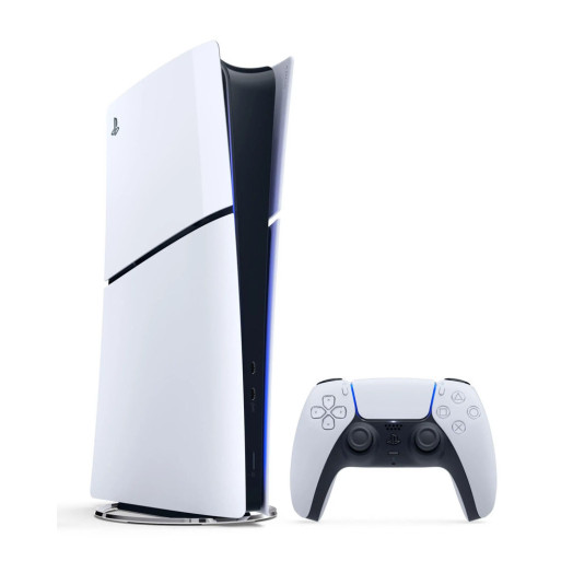 Sony PlayStation 5 Digital Slim D Chassis (PS5) 1TB Console + White Pad