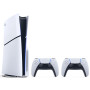 Sony PlayStation 5 Slim D Chassis (PS5) 1TB Console with Drive + Additional Pad White + Astro Bot