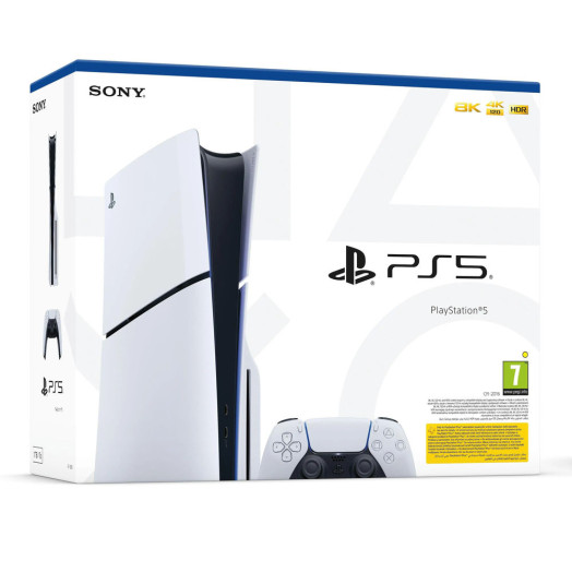 Sony PlayStation 5 Slim D Chassis (PS5) 1TB Console with Drive + EA SPORTS FC 25