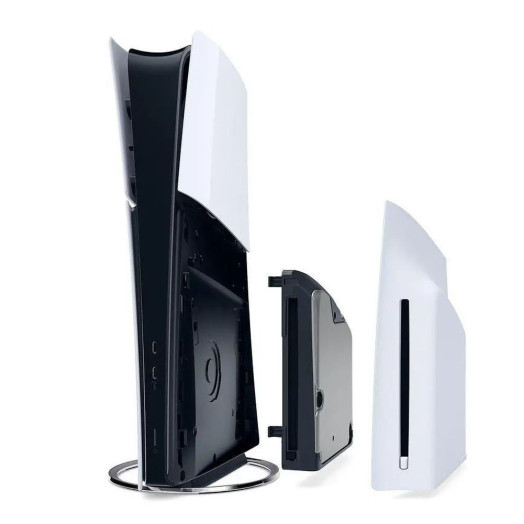 Sony PlayStation 5 Slim D Chassis (PS5) 1TB Console with Drive + Additional Pad White + EA SPORTS FC 25