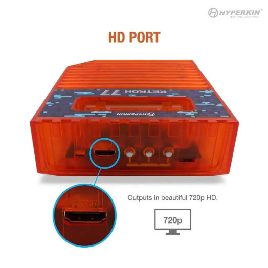 Консоль Hyperkin RetroN 77 HD Amber