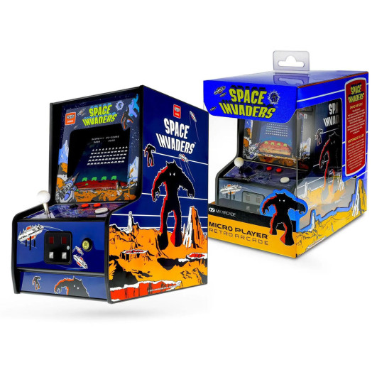 My Arcade Micro Player Console Retro Arcade Space Invaders