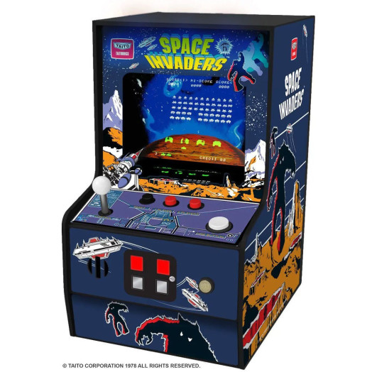 My Arcade Micro Player Console Retro Arcade Space Invaders