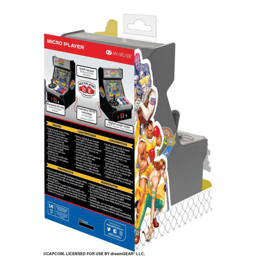 My Arcade Micro Player Console Retro Arcade Street Fighter II Champion Edition