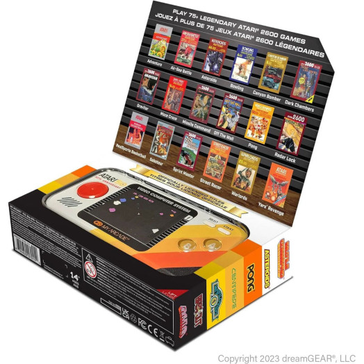 Моя консоль Arcade Atari Pocket Player Pro DGUNL-7015