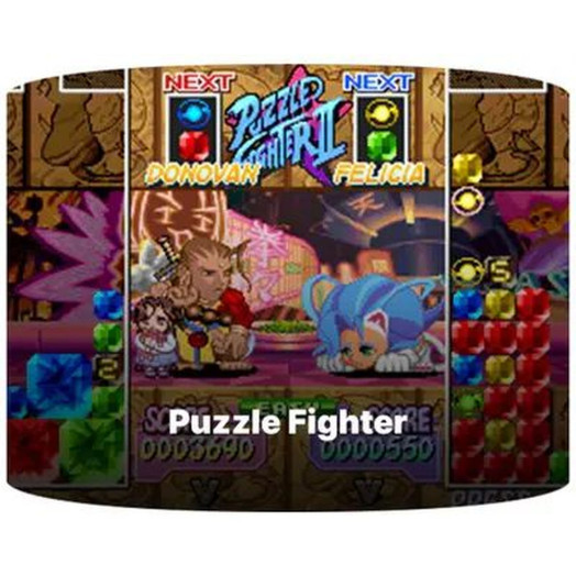 попередній перегляд аркадної машини Arcade1UP Capcom Legacy Yoga Flame