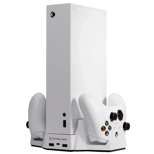 Консоль Xbox Series S 512 ГБ + зарядний пристрій SteelDigi XS-CC01W