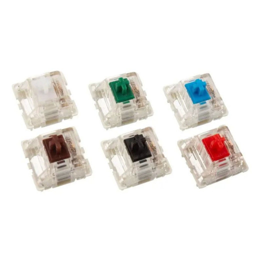 Перемикач Glorious Gateron Green 120шт. Зелений