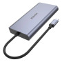 Док-станція Unitek D1056A, USB-C, 2x USB 3.1, HDMI, DP, RJ45, SD Reader