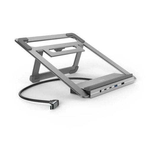 USB-концентратор Hama Connect2Office Stand 200139 сірий