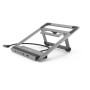 USB-концентратор Hama Connect2Office Stand 200139 сірий