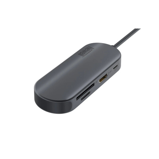 USB-концентратор Newell 7 в 1, сірий