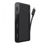 Belkin F4U090BTBLK USB Hub Travel, 2x USB-A, 2x USB-C Black