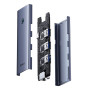 4-портовий USB-концентратор Baseus B0005280B811-12 UltraJoy Series Lite (USB до USB 3.0*3+RJ45*1+USB-C 5V) сірий