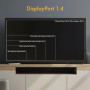 Claroc CLAROC-DP-14-30M 1.4 AOC 8K 30m Black DisplayPort Оптичний кабель