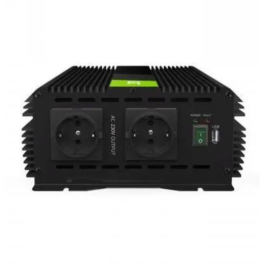 Перетворювач Green Cell PRO INVGC12 12 В до 230 В 3000 Вт/6000 Вт, модифікована синусоїда