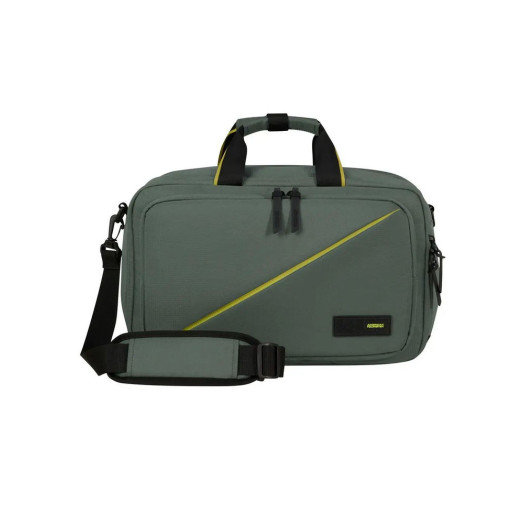 Зелена дорожня сумка American Tourister Take2Cabin 3-Way 15,6".