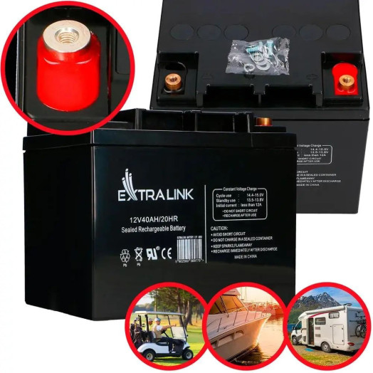 Акумулятор Extralink EX.9779 AGM 12V 40Ah