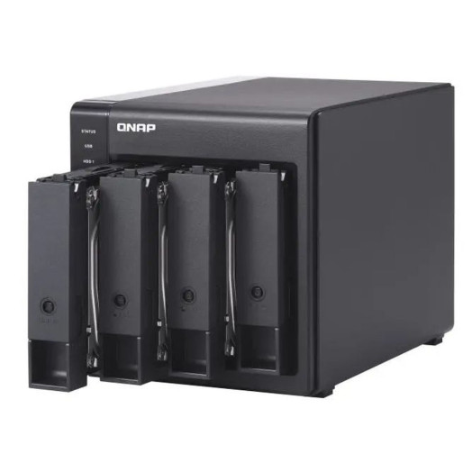 QNAP TR-004 Чорний модуль розширення