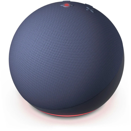 Синій динамік Amazon Echo Dot 5