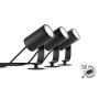 Садовий прожектор Philips Lily Hue Spike Black 17414/30/P7