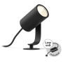 Садовий прожектор Philips Lily Hue Spike Black 17428/30/P7