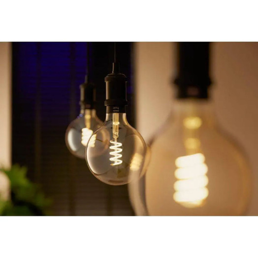 Philips Hue White Ambiance Filament Globe LED лампа G125 E27 1 шт.