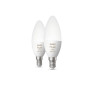 Світлодіодна лампочка Philips Hue White and Color Ambiance E14 2 шт.