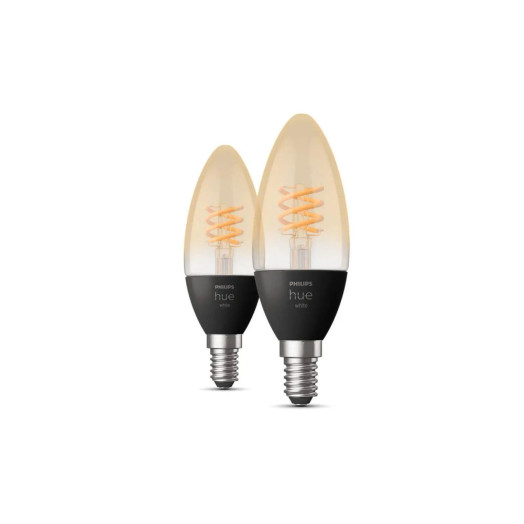 Світлодіодна лампочка Philips Hue White E14 2 шт.