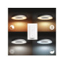 Philips Hue White Ambiance Still 929003055401 Срібний стельовий світильник